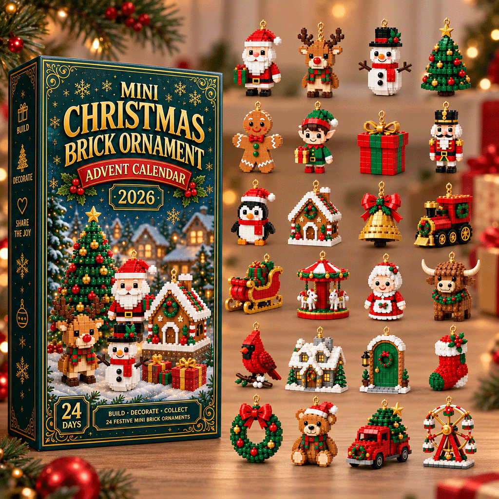 24-Day Mini Christmas Ornament Advent Calendar - image 3